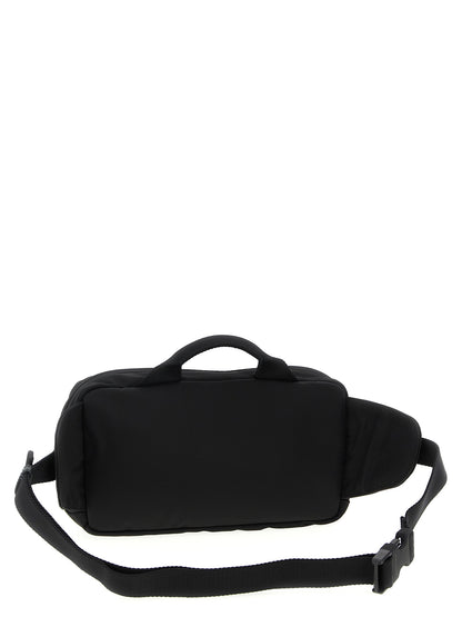 Black Polyamide Crossbody Bag