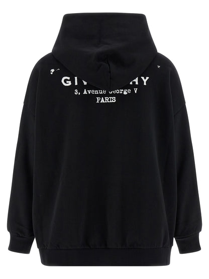 Bicolor Cotton Hoodie