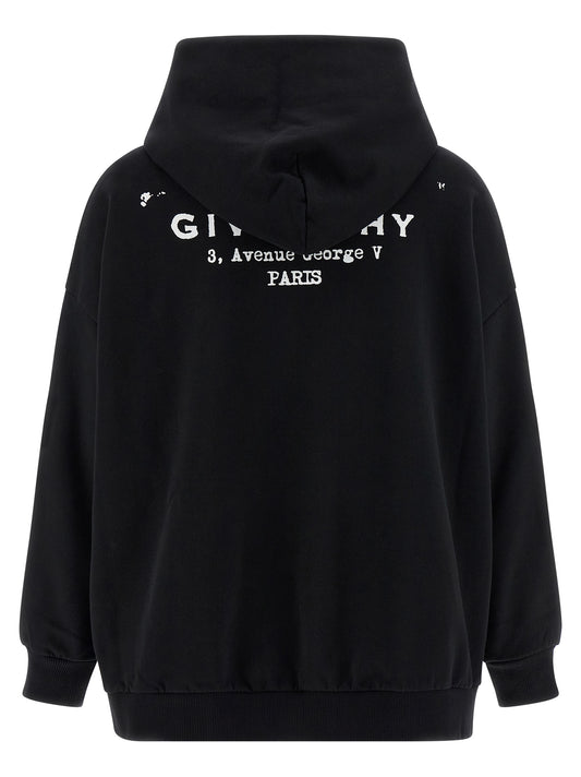 Bicolor Cotton Hoodie