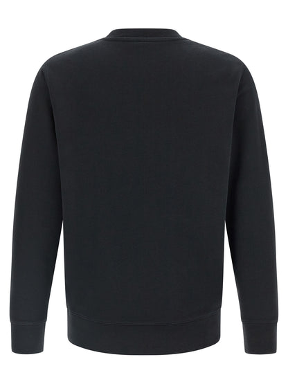 Black Cotton Sweatshirt