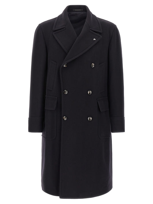 Blue Wool Coat