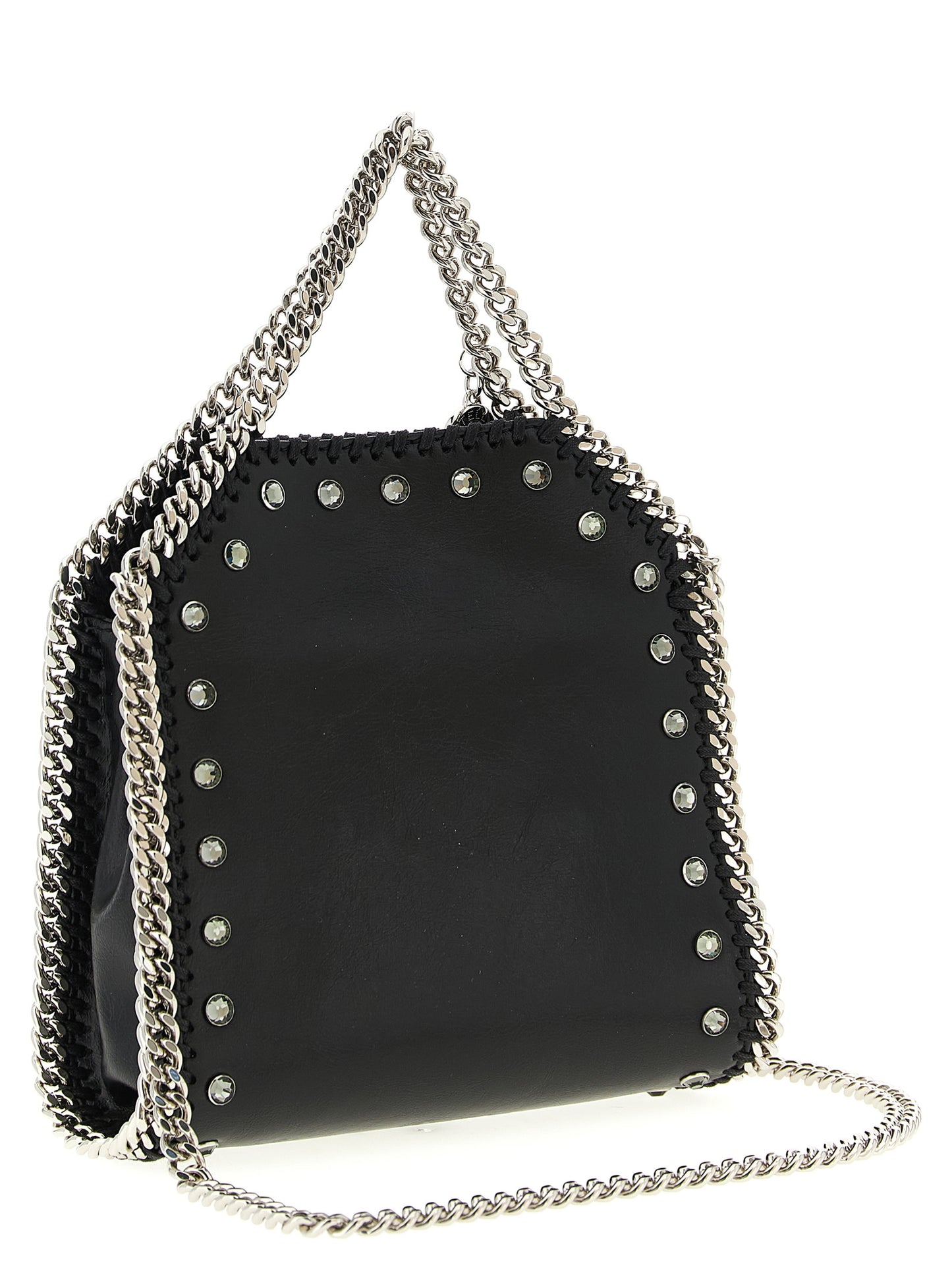 Black Polyester Handbag