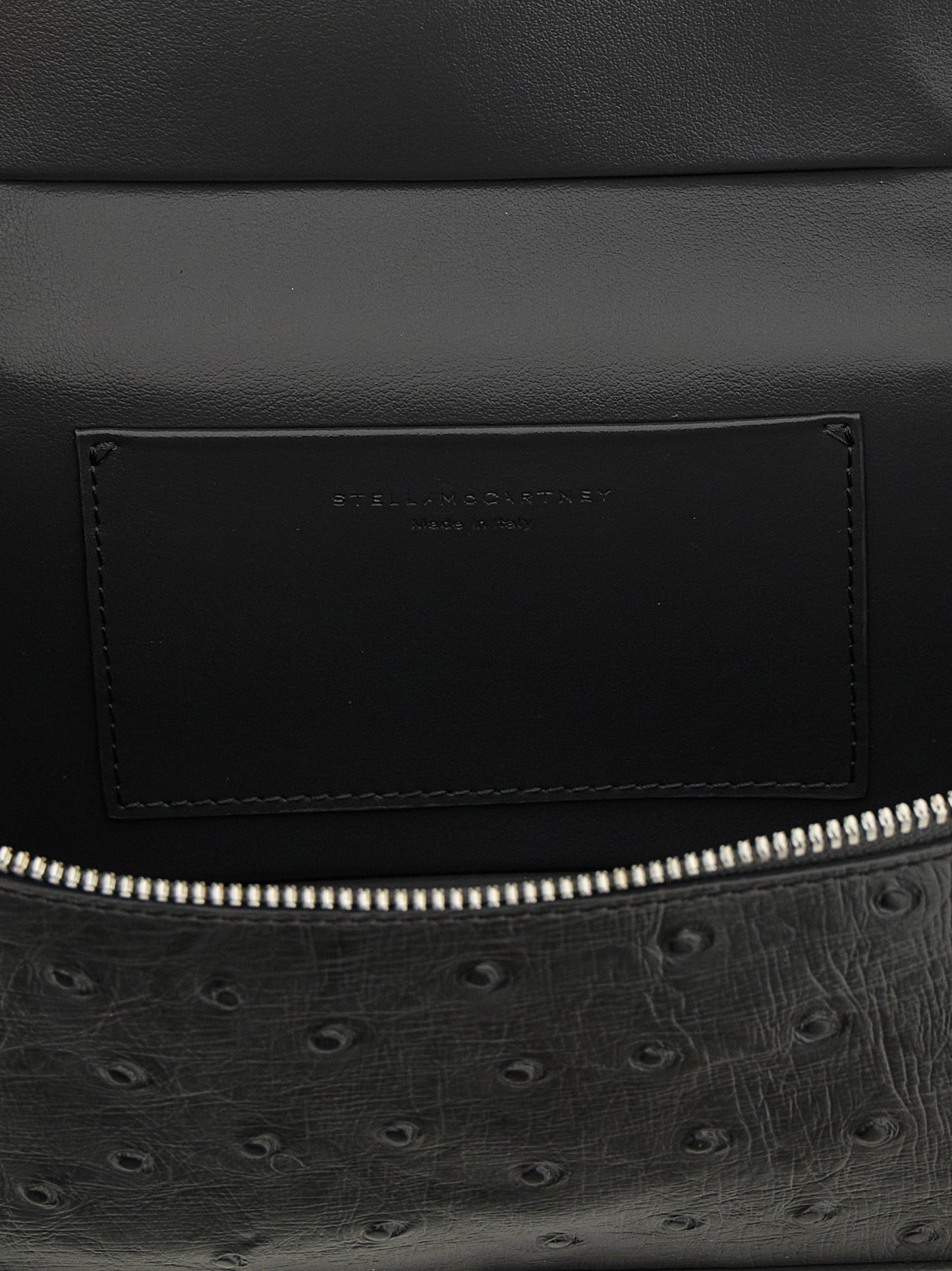 Black Polyester Crossbody Bag