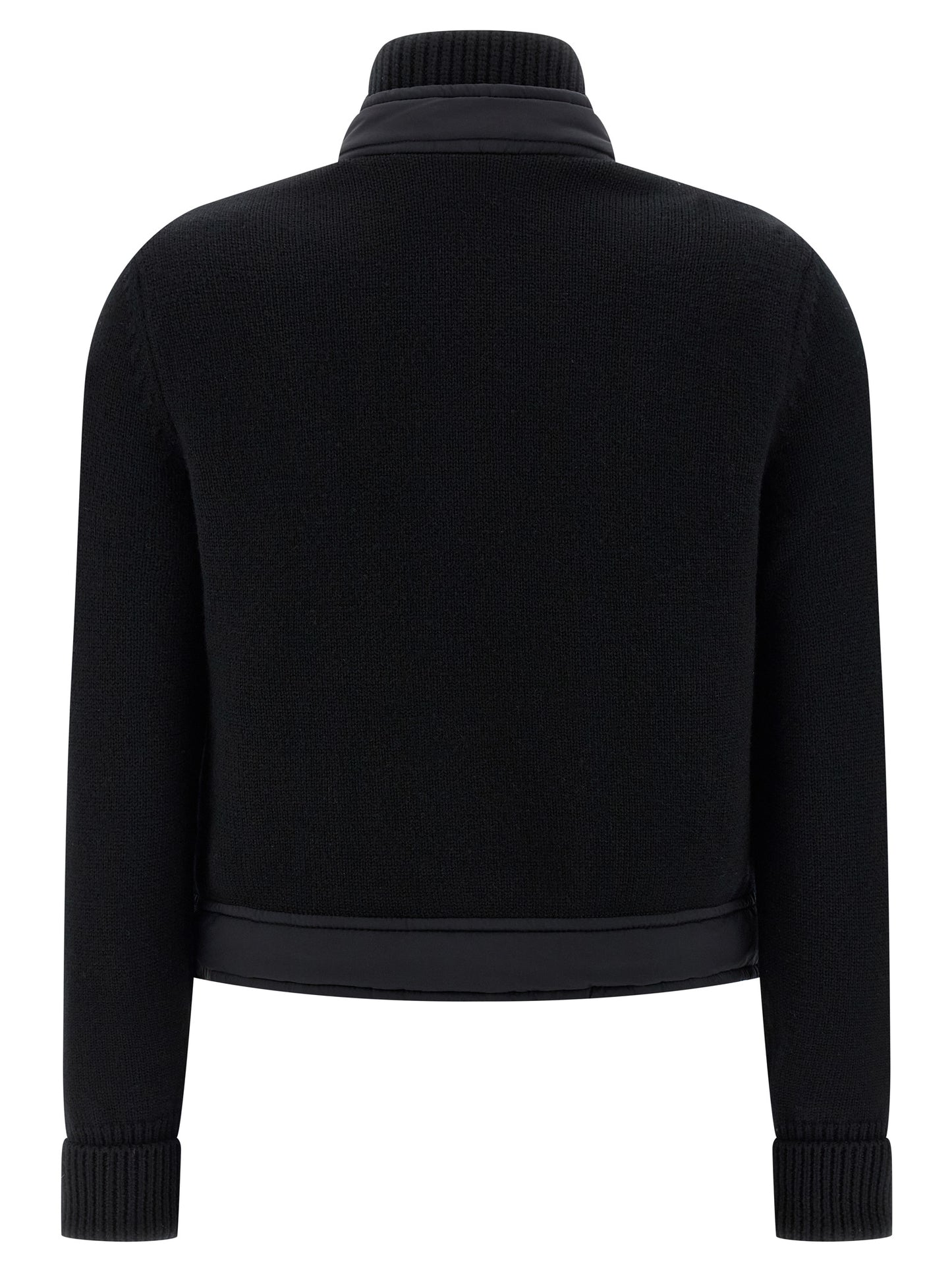 Black Polyamide Cardigan