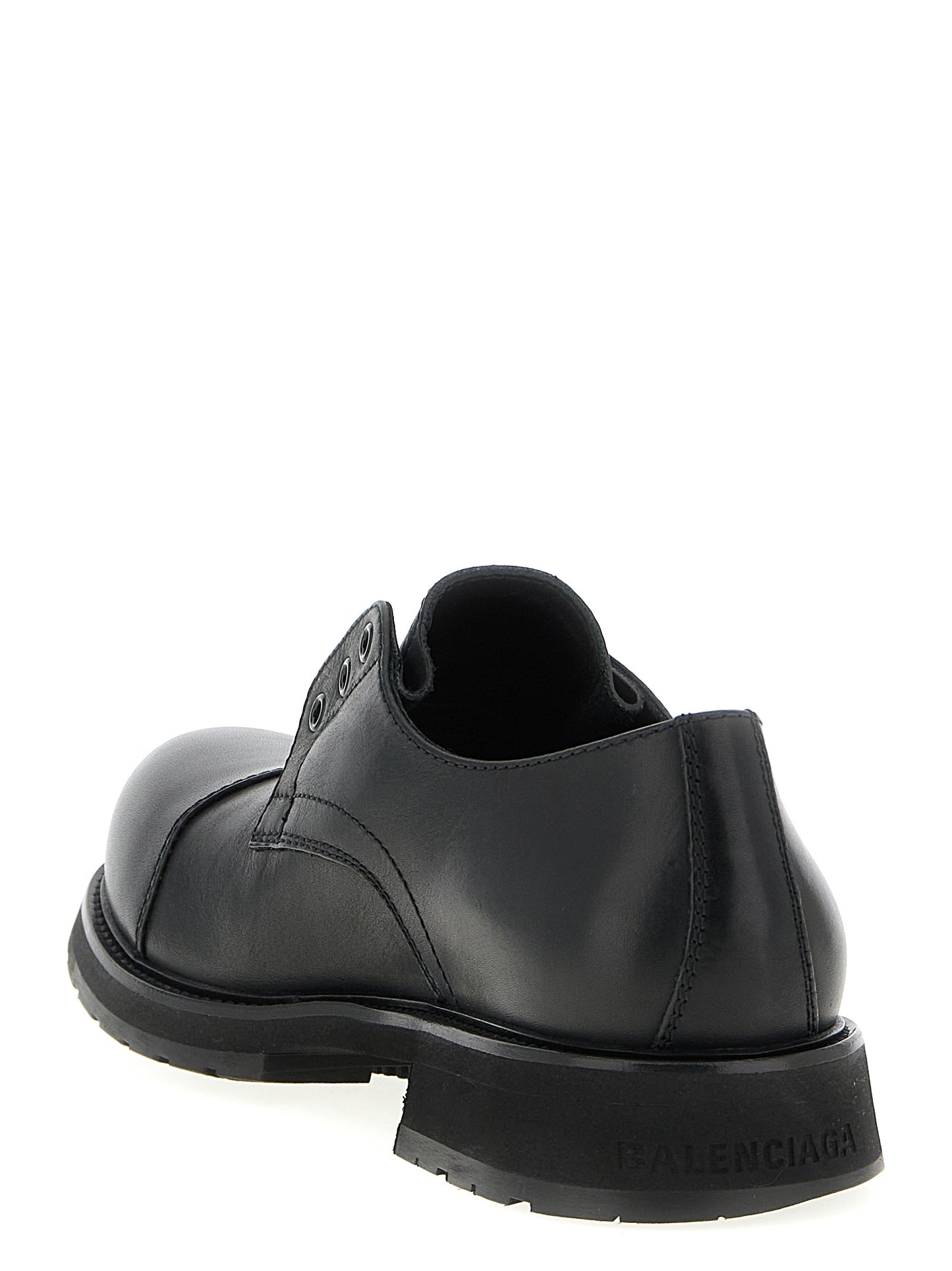 Black Bull Skin Slip-On Loafers