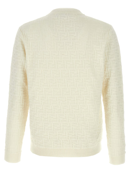 White Cotton Cardigan