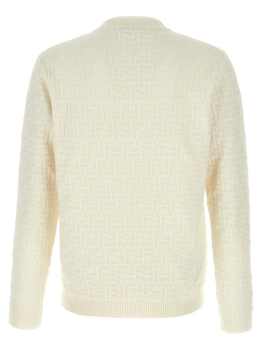 White Cotton Cardigan