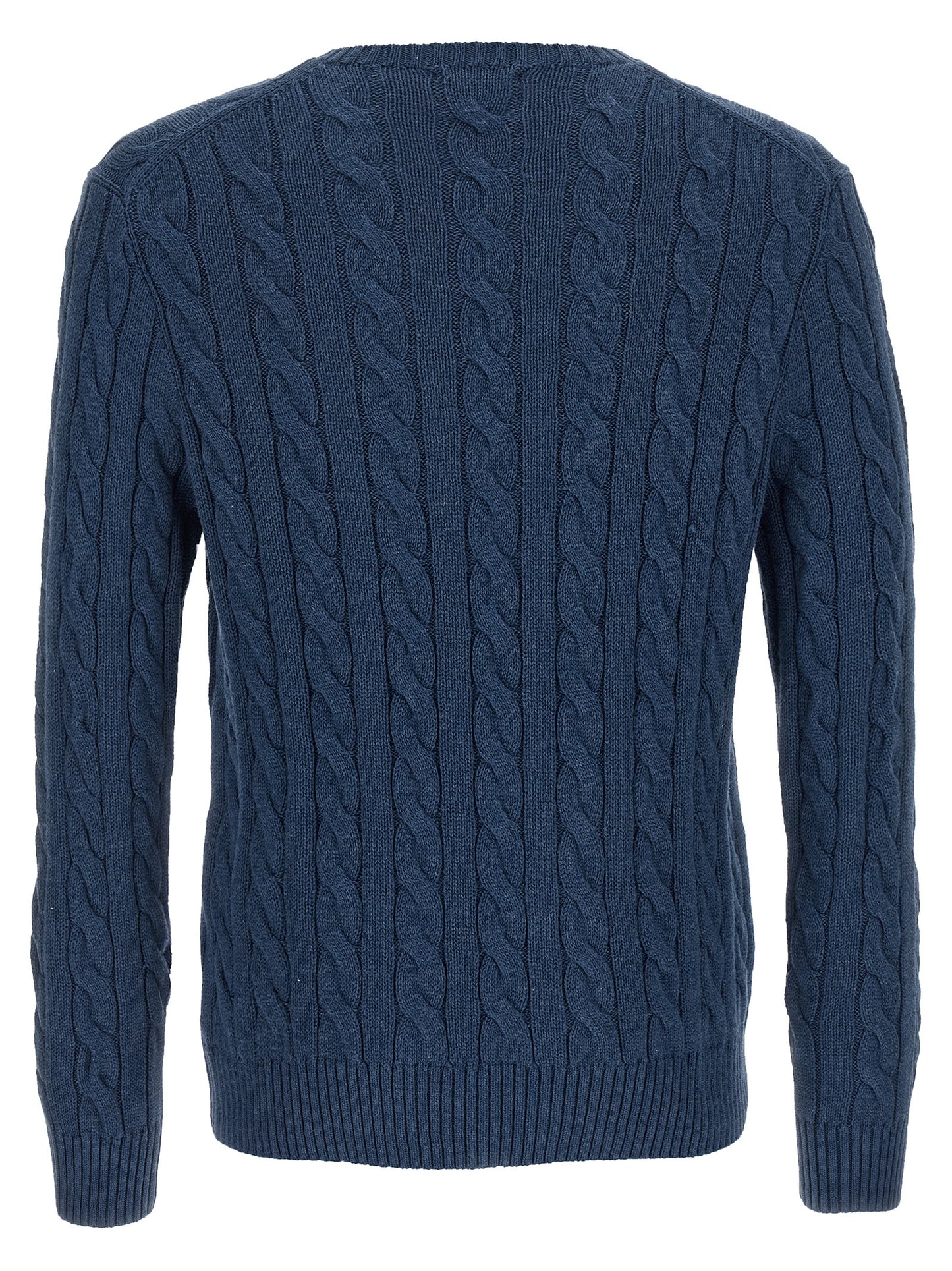 Blue Cotton Cardigan