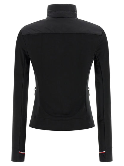 Black Polyamide Cardigan