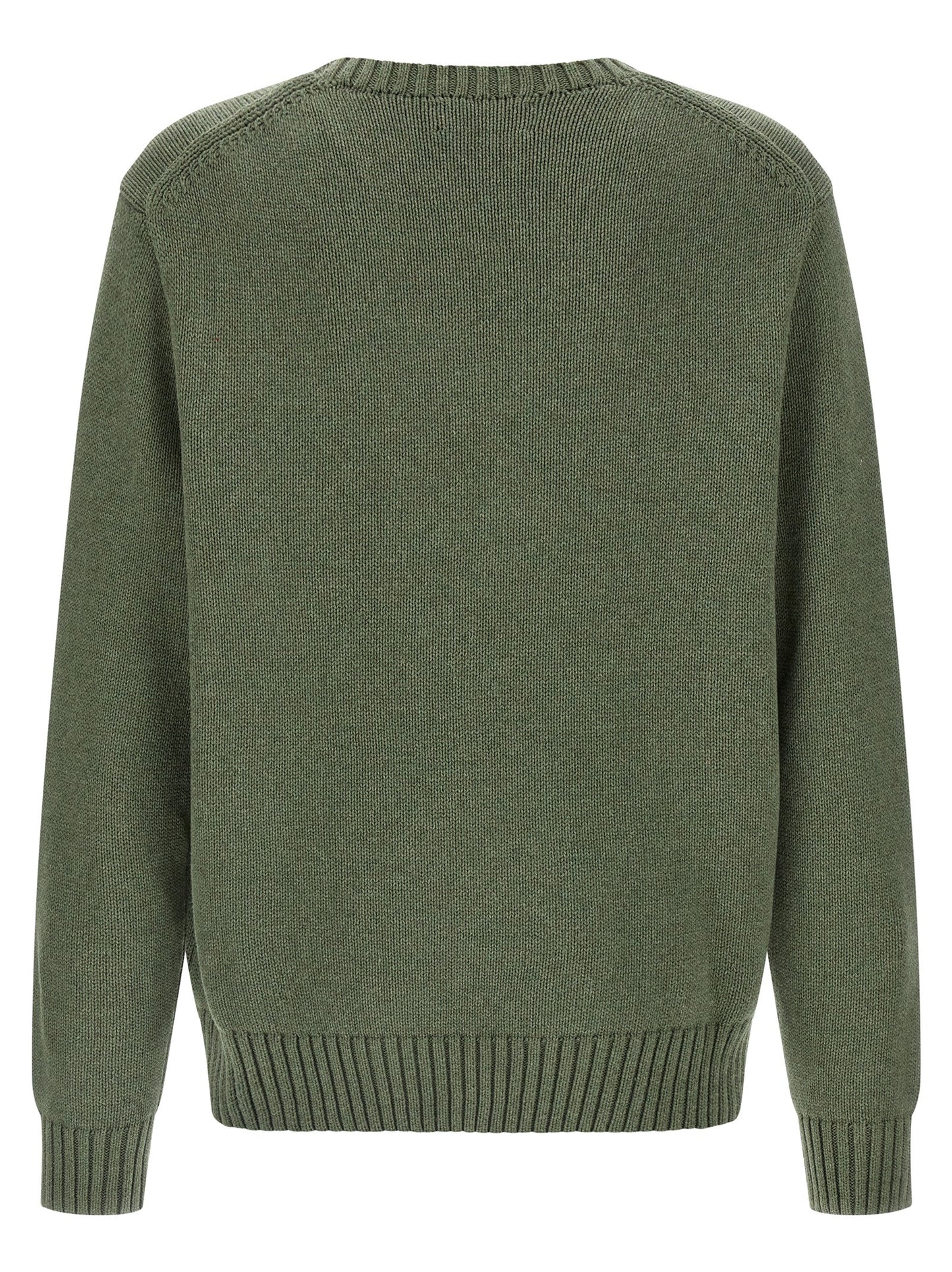 Bicolor Cotton Cardigan