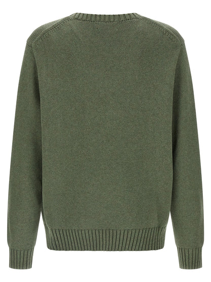 Bicolor Cotton Cardigan