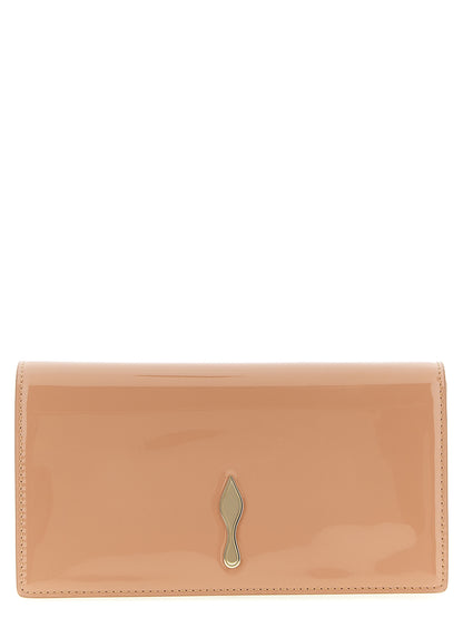 Multicolor Calfskin Clutch Bag