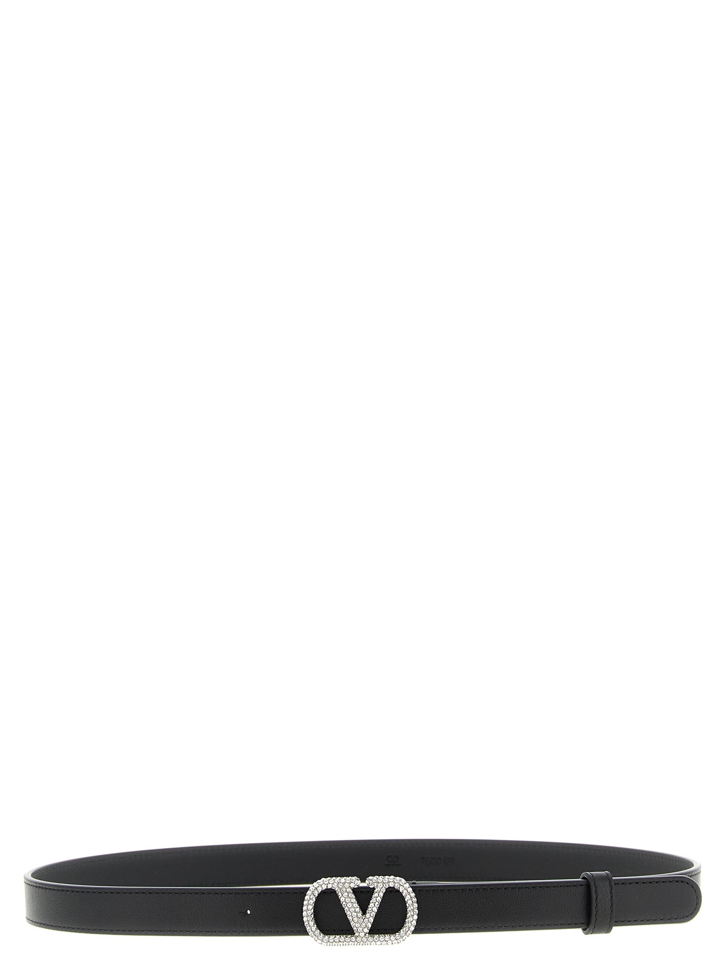Black Calfskin Regular Belt