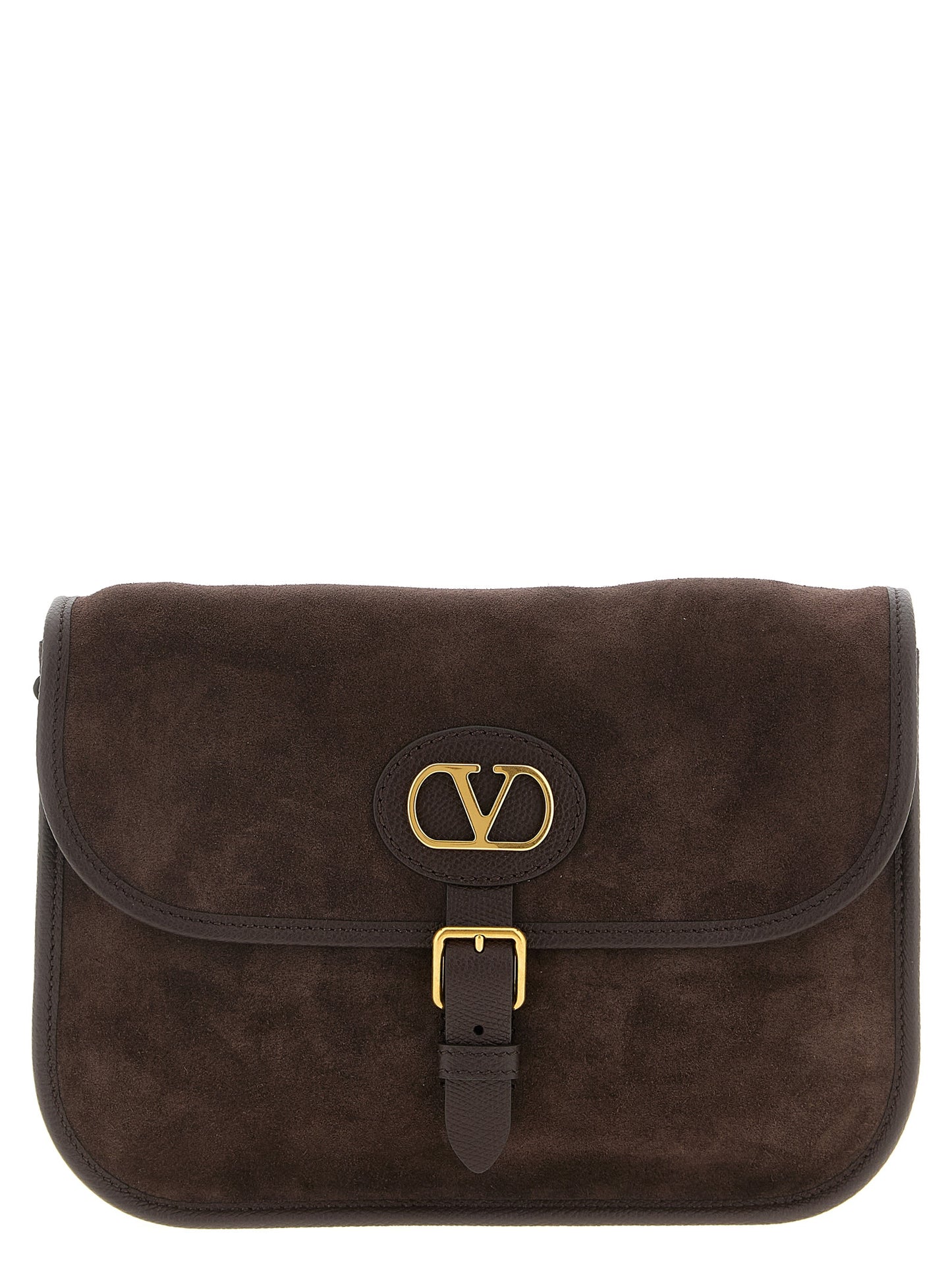 Brown Cowhide Crossbody Bag