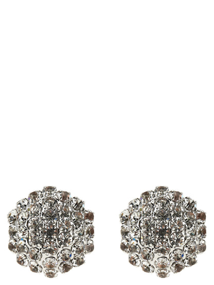 Silver Brass Earrings