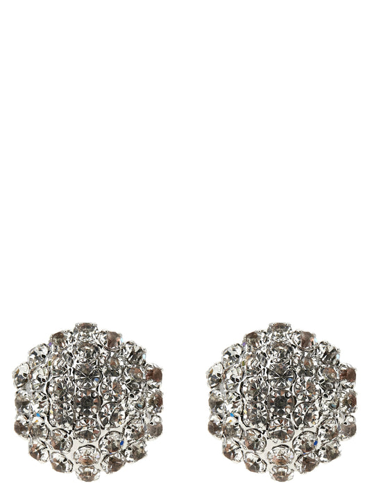 Silver Brass Earrings