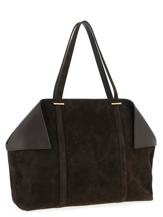 Brown Goatskin Shoulder Bag
