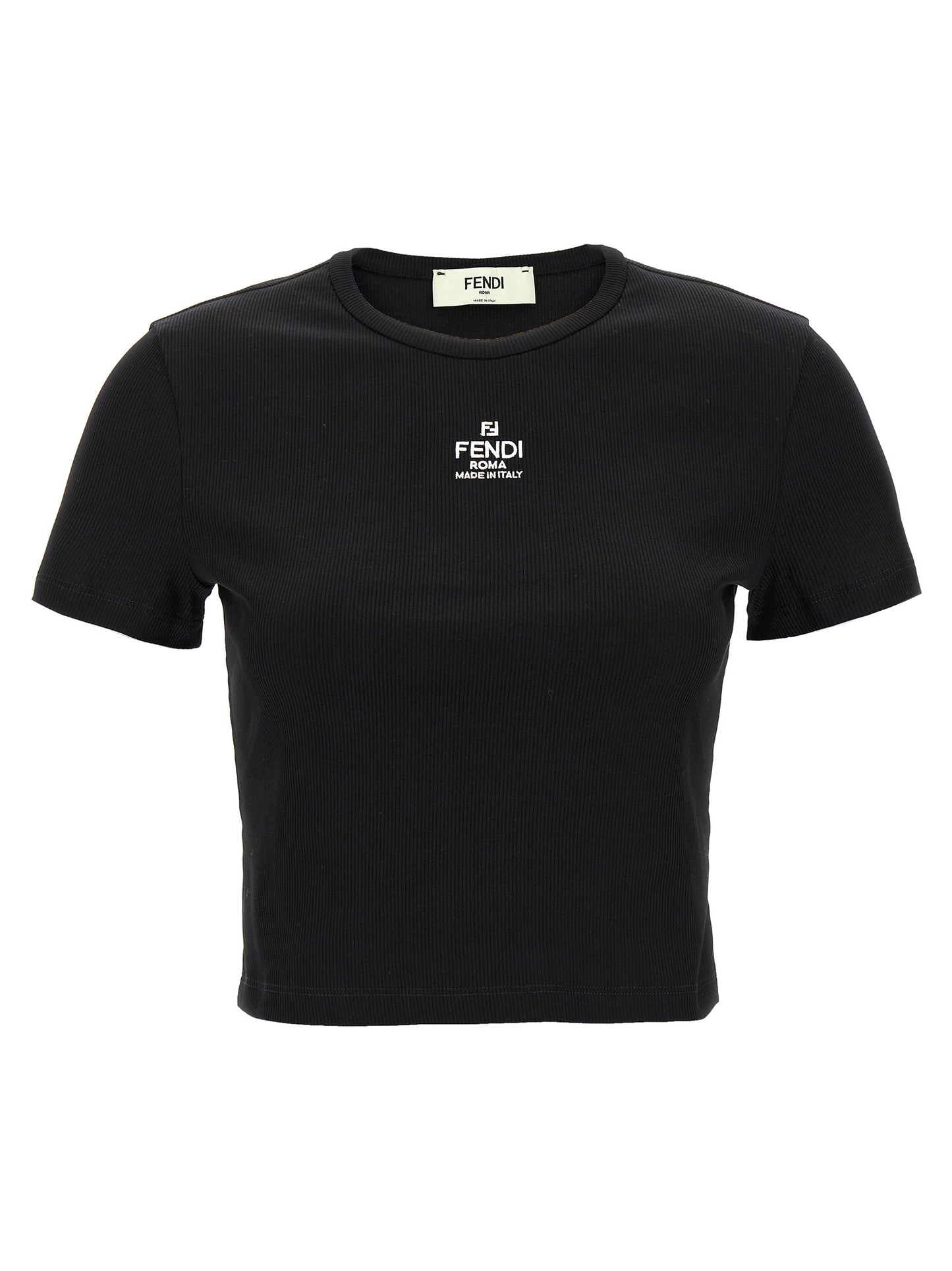Black Cotton T-Shirt
