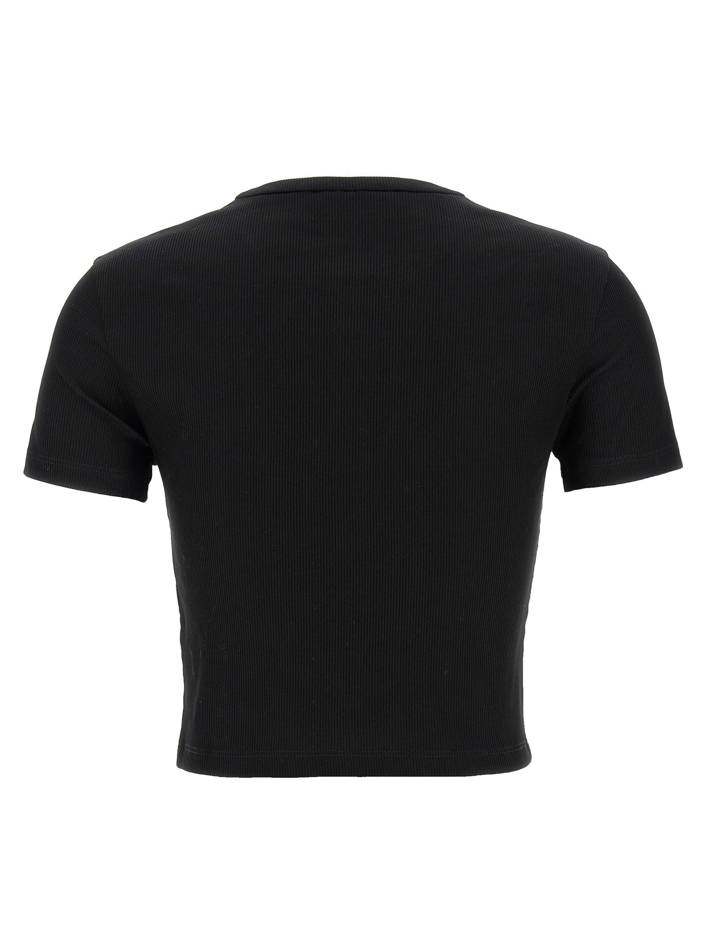 Black Cotton T-Shirt