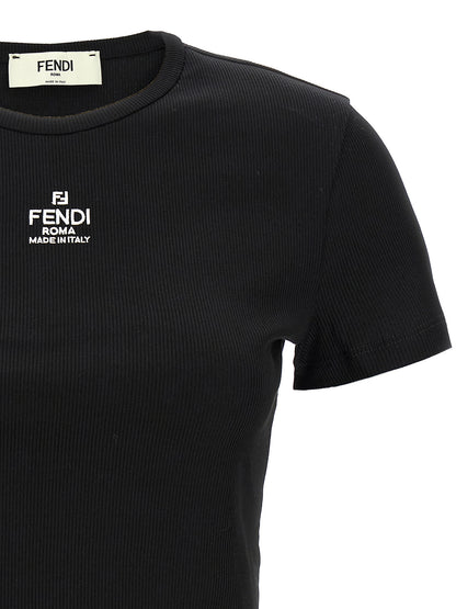 Black Cotton T-Shirt