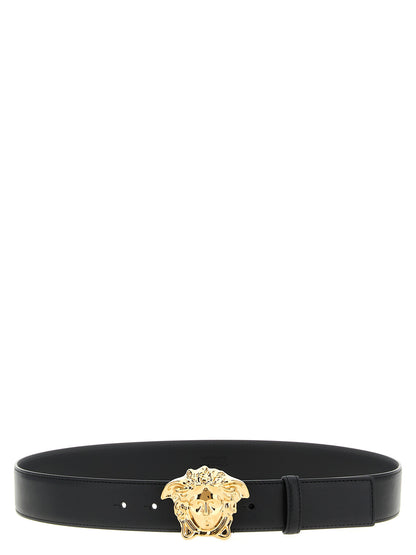 Black Calfskin Regular Belt