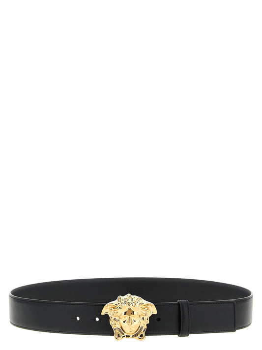 Black Calfskin Regular Belt