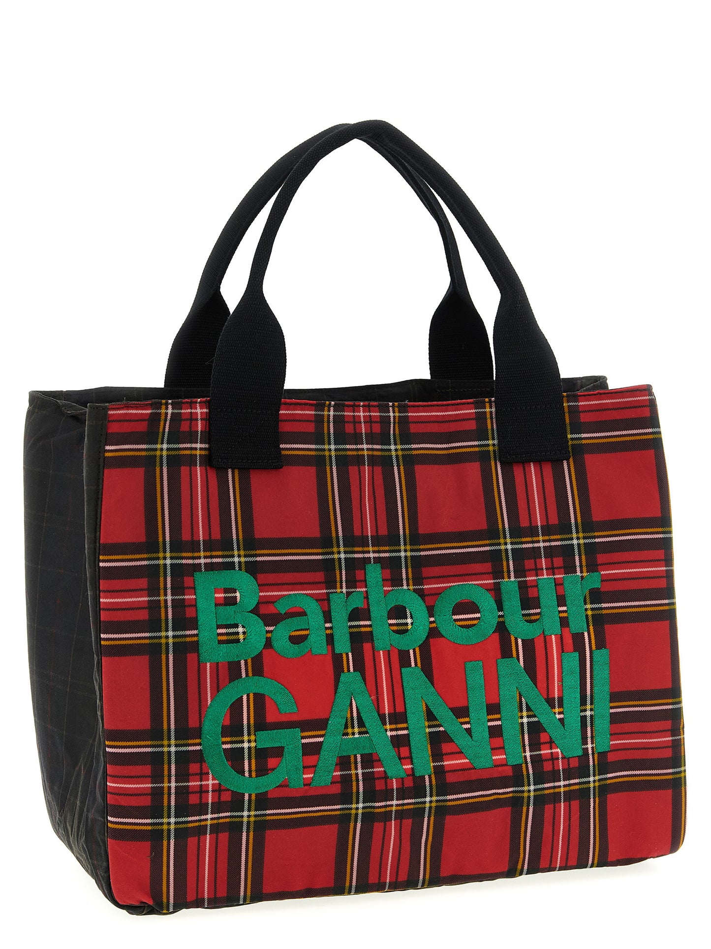 Multicolor Cotton Tote Bag