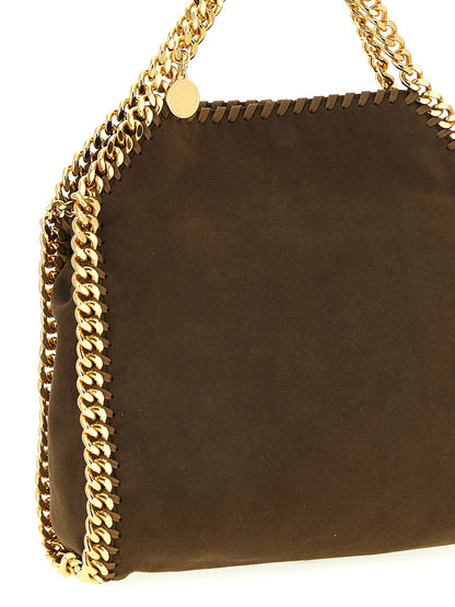 Brown Polyester Handbag