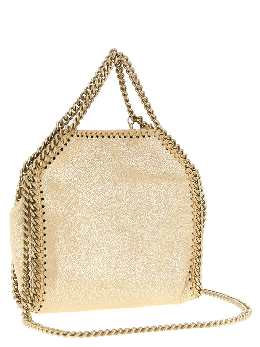 Gold Polyester Handbag
