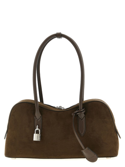 Brown Hemp Shoulder Bag
