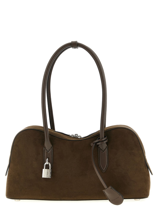 Brown Hemp Shoulder Bag