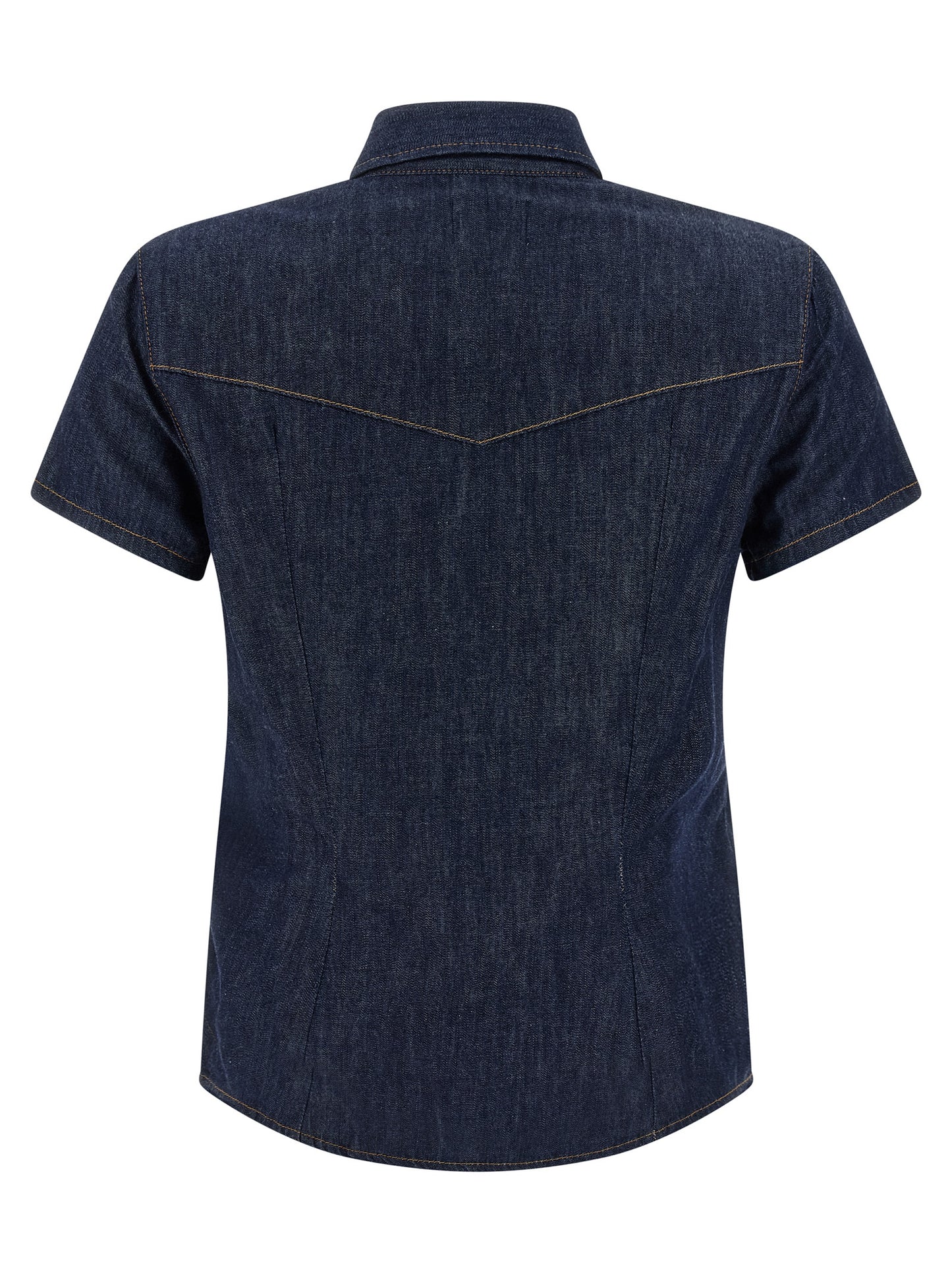 Blue Cotton Blouse