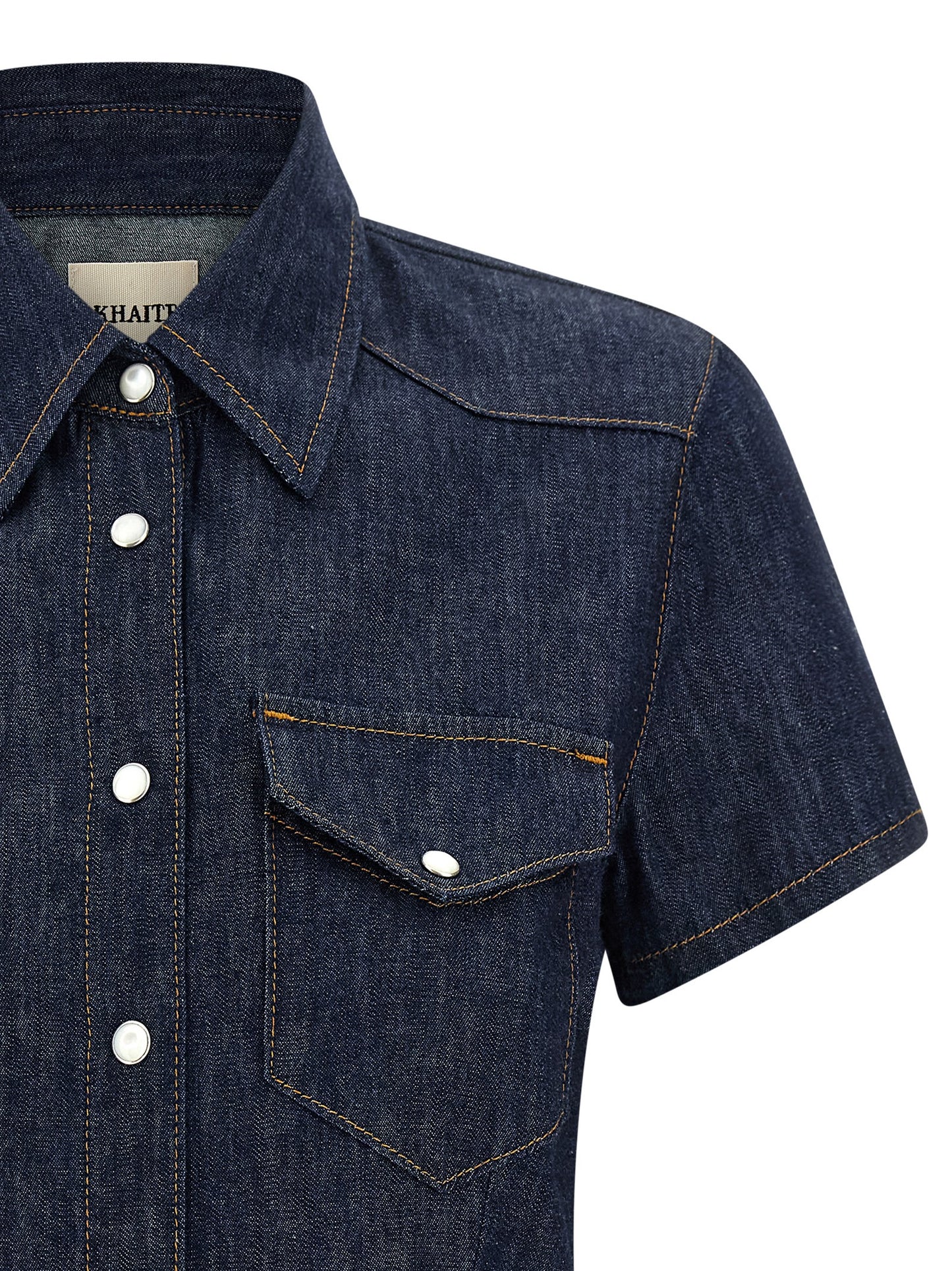 Blue Cotton Blouse