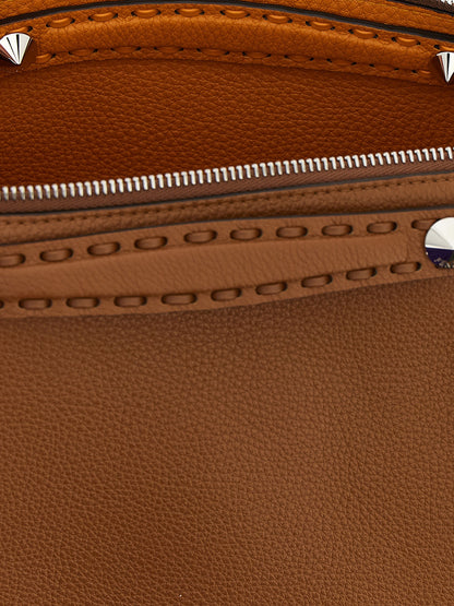 Brown Calfskin Handbag