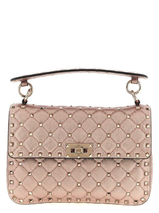 Multicolor Lamb Leather Shoulder Bag