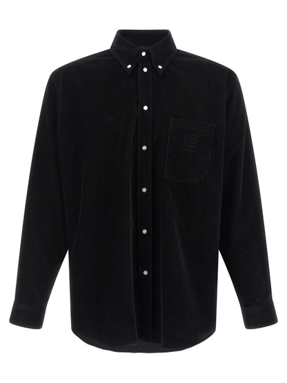 Black Cotton Blouse