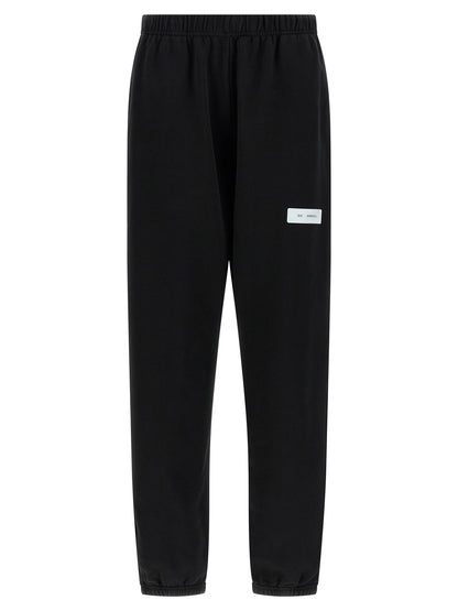 Black Cotton Joggers (Workout Pants)