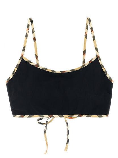 Black Polyamide Bikini