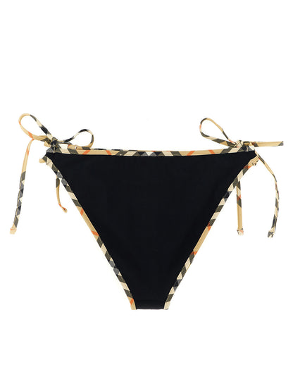 Black Polyamide Swim Briefs