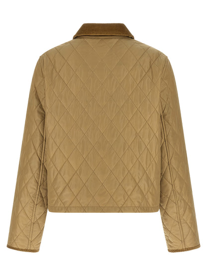 Beige Polyamide Jacket