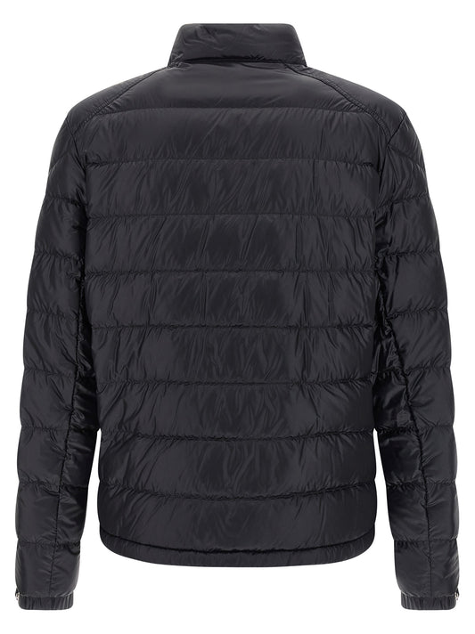 Blue Polyamide Full-Length Jacket
