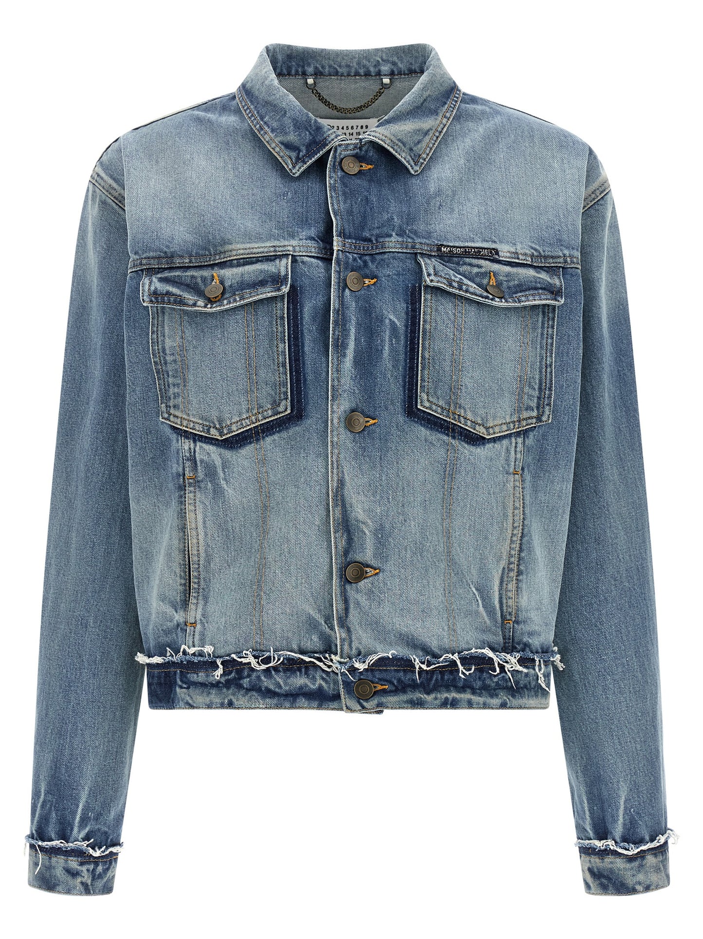 Blue Cotton Denim Jacket