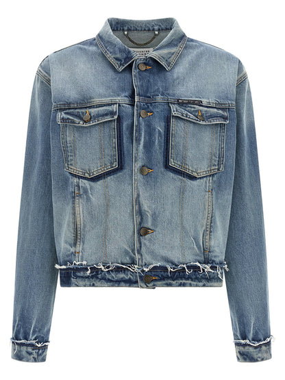 Blue Cotton Denim Jacket