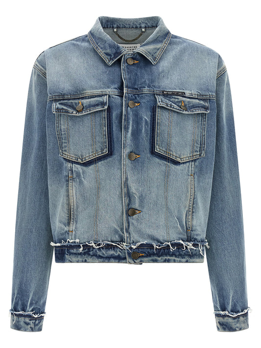 Blue Cotton Denim Jacket