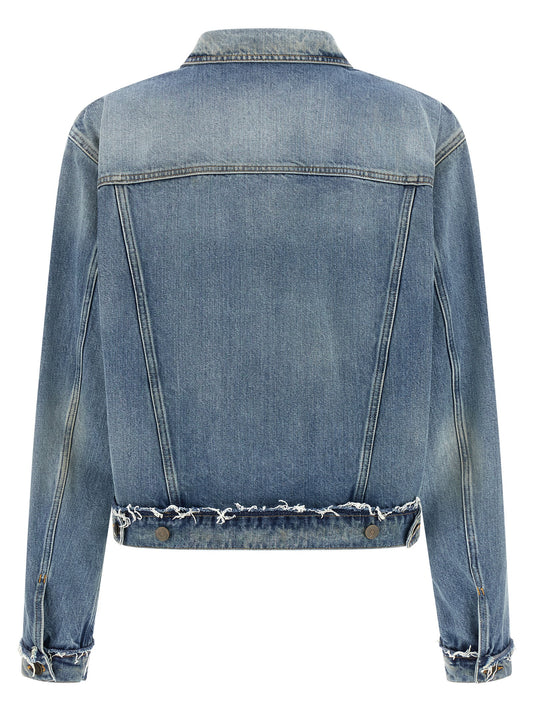 Blue Cotton Denim Jacket