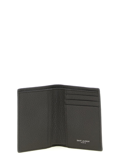 Brown Calfskin Leather Wallet