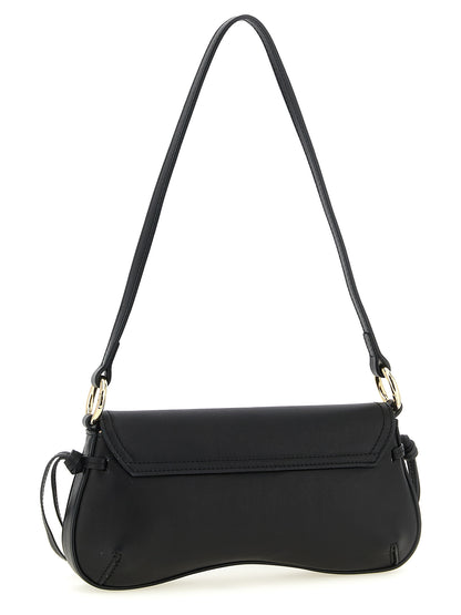 Black Leather Shoulder Bag