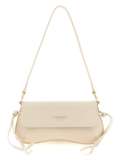 White Leather Shoulder Bag