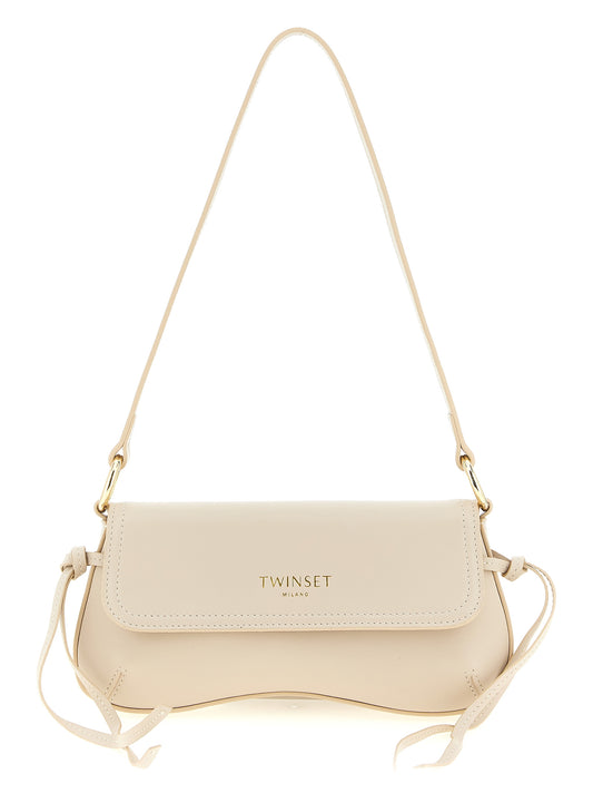 White Leather Shoulder Bag