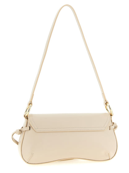 White Leather Shoulder Bag